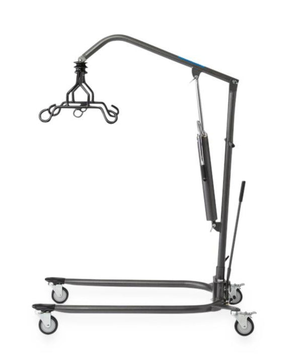 Manual Hydraulic Patient Lift, 6-Point Cradle, Sling Included