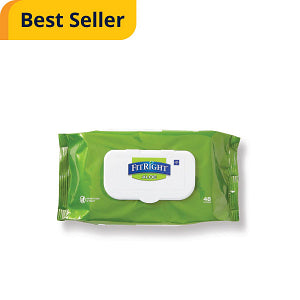 FitRight Aloe Personal Cleansing Wipes