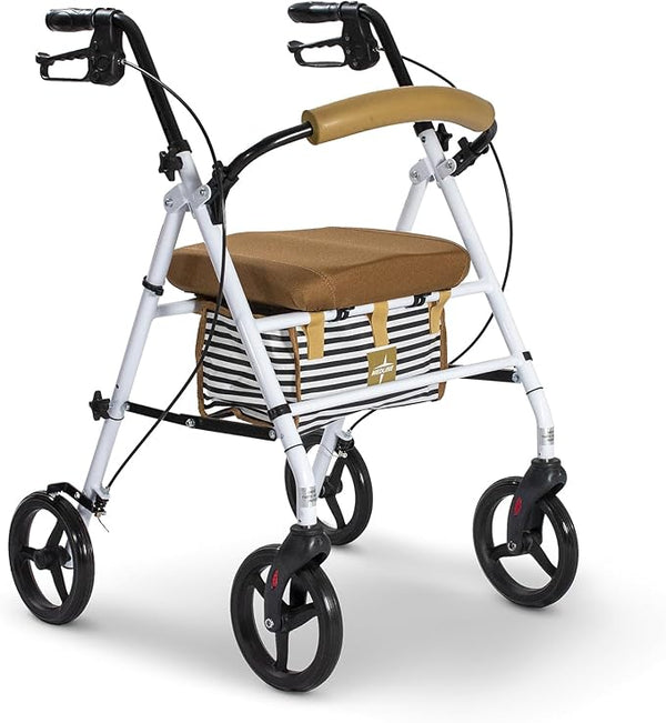 Medline Basic Steel Rollator with Microban